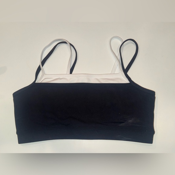 YPB studioFLEX Double-Layered Sports Bra - Size M. New W/O tags. B&W. - Picture 6 of 11